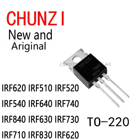 10PCS IRF630N IRF510N IRF540N IRF520N TO-220 IRF620 IRF510 IRF520 IRF540 IRF640 IRF740 IRF840 IRF630