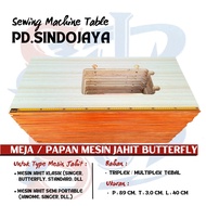 Meja / Papan Mesin Jahit Klasik / Singer/ Butterfly / Jahit Kecil