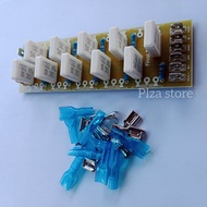 PCB TR final toshiba 5 set lengkap komponen Pcb transistor final toshiba 5set bahan fiber