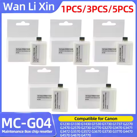 MC-G04 Maintenance cartridge chip resetter For Canon PIXMA G1130 G2170 G3170 G1230 G2270 G3270 G1737