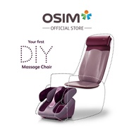 OSIM DIY Massage Chair (uJolly 2 Back Massager + uSqueez 2 Leg Massager)