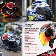 Helmet Reboot2 Ronin Half Face Spyder