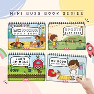 A5 Mini Busy Book Series | Montessori Busy Book | Interactive Busy Book