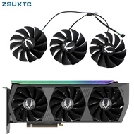 4PIN GPU RTX3080 RTX3090พัดลมระบายความร้อนสำหรับ ZOTAC GeForce RTX 3070 Ti 3080 3090 Trinity OC กราฟ