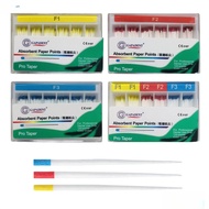 1 Box Dental Absorbent Paper Points/Gutta percha points F1-F3 for Protaper