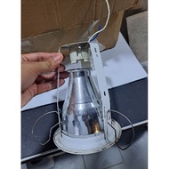 [Used] 6’ inch E27 LED Down Light Ceiling Light Round Casing For Plaster Ceiling