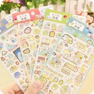 SAN-X Sumikko Gurashi Jinbesan Scrapbook Diary Stickers Flakes Set Pack