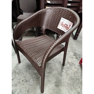 JOLLY RATTAN PLASTIC ARM BREEZE CHAIRS