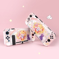 SAILOR Moon-themed Cute Hard Protective Case for Nintendo Switch and Switch OLED