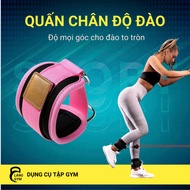 GYM VILLAGE Q2 gym ankle wrap supports firm buttocks and thighs exercises with a sturdy black buckle