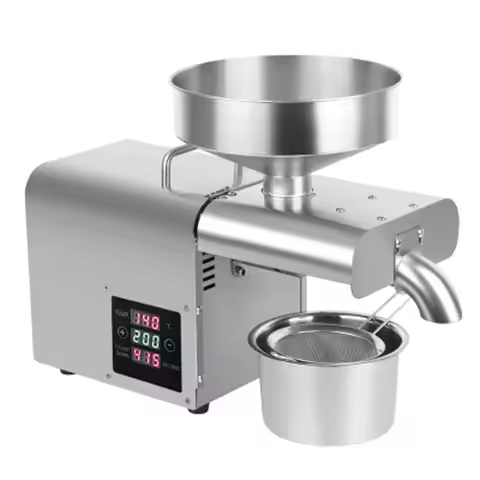 Cheap Oil Press Automatic Household FLaxseed Oil Extractor Peanut Oil Press Cold Press Oil Machine