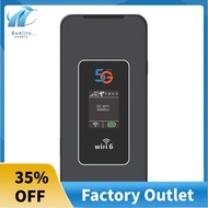 5G Pocket WiFi Router 8000mAh Wi-Fi 6 5G Dual Band Mobile Hotspot 1800Mbps Color Sreen 5G/4G LTE Por