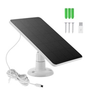 3W 4W anker eufy ring Blink Surveillance Security Camera Power Consumption Solar Charging Panel