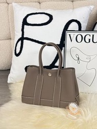 🐴🆕 Hermes Mini Garden Party 大象灰 Togo Stamp K