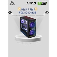 AMD RYZEN 5 5500 / NVIDIA GEFORCE RTX5050 8GB / 8GB 16GB RAM DDR4 3200MHZ / 512GB SSD / 1TB SSD