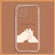Funny clapping iphone case 14 13 13pro 13Promax 6 6S 7 8 7Plus 8Plus IX XR XSMAX uh376