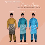 JAKEL BAJU MELAYU AARON AZIZ PALOMA EXCLUSIVE (PACKAGE SAMPIN &amp; BUTTON)