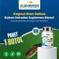Albuminos 60 Capsules Post-Operative Wound Medicine Health Supplement Increases Body Immunity Snakeh