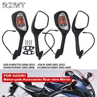 Rearview Mirror Clear Rear View Side Mirrors For Suzuki GSXR600 GSXR750 GSXR1000 K6 K7 2001-2015 SV6