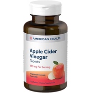 美國American Health 蘋果果醋 480毫克/每食用份量 200片