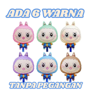 Vlimberry Balon Karakter Boneka Labubu Balon Jumbo Gas Foil Karakter