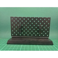 Weapon rack suitable for toy blade or gun rifle matching 6 inch scale figure