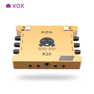 Bộ sound card k10 2020 bản kỷ niệm 10 năm hãng ra dòng xox bản tiếng anh đã kèm dây livestream