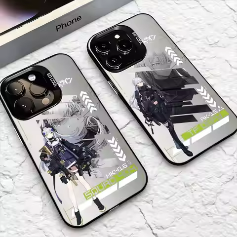 Girls Frontline Ump45 Phone Case For iPhone 17 16 15 14 13 12 11 Pro Max Air Matte Laser Aurora Shoc