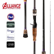PURELURE GRJL Soft Bait Zander Rod FUJI Ring 6.8ft 7.3ft EX F Action Blanks That Targets Larger Pred