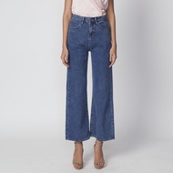 Urbansnaps Wide Leg High Jeans กางเกงยีนส์ขากว้าง รุ่น Asian Fit