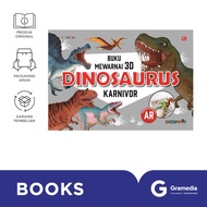Gramedia Surabaya - 3D Coloring Book: Dinosaurs: Carnival