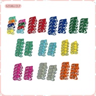 [szxmkj2lp] 9x Golf Club Head Covers Gift Wrap Socks Water Resistant Golf Iron Covers Set