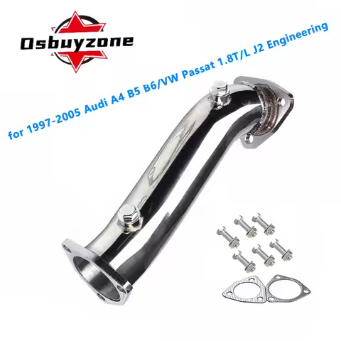 Downpipe Exhaust for 1997-2005 Audi A4 B5 B6/VW Passat 1.8T/L J2 Engineering
