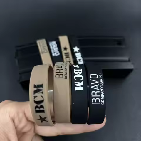 4Pcs BCM Magazine Marking Band for Magazine Marking Rubber Band