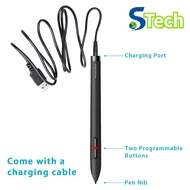 PEN80 Rechargeable Graphic Tablets Digital Stylus Touch Pen P80 for Huion 420 H420 H610 K58 1060 Plu