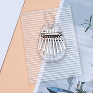 8 keys mini Kalimba transparent totoro crystal Thumb Piano Acoustic Finger Piano acrylic Music Instr