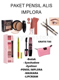 Paket MakeUp Lengkap Maybelline 1 Set 6 IN 1 - Paket Kosmetik Maybelline Wanita Lengkap 1 Set 6 In 1