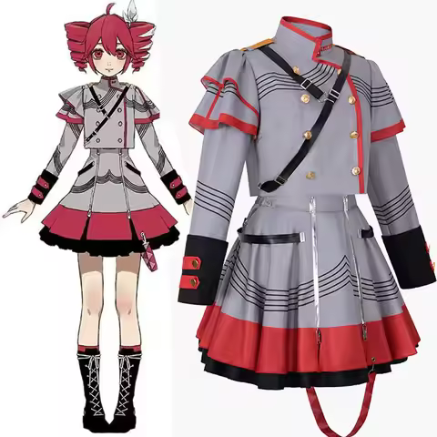 Vtuber Kasane Teto Cosplay Costume UTAU Anime Clothing Synthesizer V Teto's Wigs Halloween Virtual S