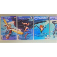 Marvel Comics Extermination 1-5Mike Hawthorne Connecting Cover