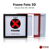 EXTREME 3D Frame 30X30cm (Custom) Photo Frame