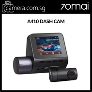 70mai A410 Dash Cam | 2.5K+1080P Dual Dash Camera with HDR | Night Vision