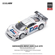 POPRACE 1:64 MERCEDES-BENZ CLK AMG GTR - 1997 FIA GT D2 PRIVAT PR Car Model640095