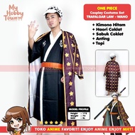Trafalgar Law Wano Kuni Arc Anime Character One Piece Cosplay Costume