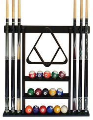 Flintar Wall Mount Cue Rack, Premium Quality Made in TAIWAN, Billiard Pool Cue Stick holder, Real So