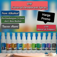 DM NATURAL DEODORANT SPRAY 60 Ml TAWAS ALAMI