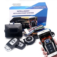 Universal Car Alarm Autostart Push One Button Start Stop System Remote start Engine Ignition Kit Keyless Entry Car Accessories