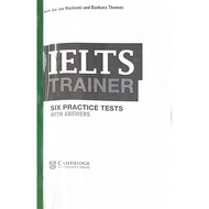 (Second Hand)IELTS TRAINERS six practice test/by Cambridge