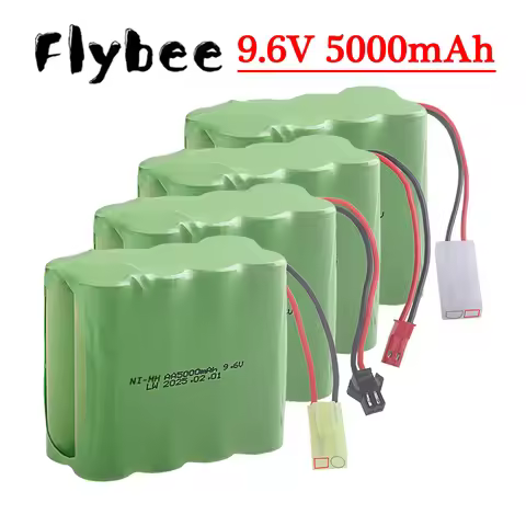 9.6V Rechargeable NiMH Battery For Emergency Lamp For Rc toys Car Tanks Train Robot Boat Gun tools A