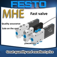 FESTO FESTO High Speed High Frequency Solenoid Valve MHE2/3/4-MS1H-3/2G/O-1/8/M7 196133    MHE2-M1H-