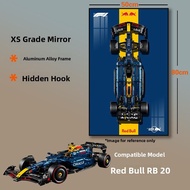 Modern Minimalist Wall Display Frame for Lego Ferrari SF24 Red Bull 42207 42206 F1 Formula Building 